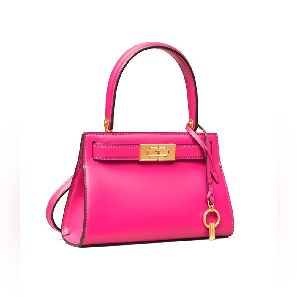 Tory Burch Lee Radziwill Petite Leather Bag💓🌸 - Picture 1 of 13